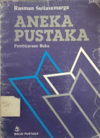 Image of ANEKA PUSTAKA
PEMBICARAAN BUKU