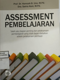 Image of ASSESSMENT PEMBELAJARAN