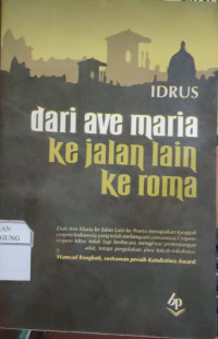 Image of DARI AVE MARIA KE JALAN LAIN KE ROMA  NEW