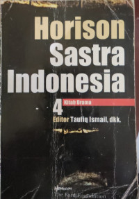 Image of HORISON SASTRA INDONESIA 4 KITAB DRAMA