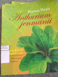 Image of PESONA DAUN ANTHURIUM JEMANI