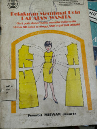 Image of PELAJARAN MEMBUAT POLA PAKAIAN WANITA