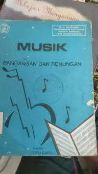Image of MUSIK PANDANGAN DAN RENUNGAN