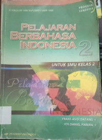 Image of PELAJARAN BERBAHASA INDONESIA 2