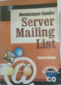 Image of MEMBANGUN SENDIRI SERVER MAILING LIST