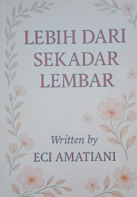 Image of LEBIH DARI SEKADAR LEMBAR