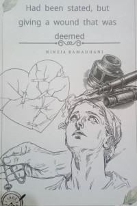 Image of HAD BEEN STATED, BUT GIVING A WOUND THAT WAS DEEMED