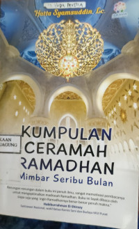 Image of KUMPULAN CERAMAH RAMADHAN: MIMBAR SERIBU BULAN